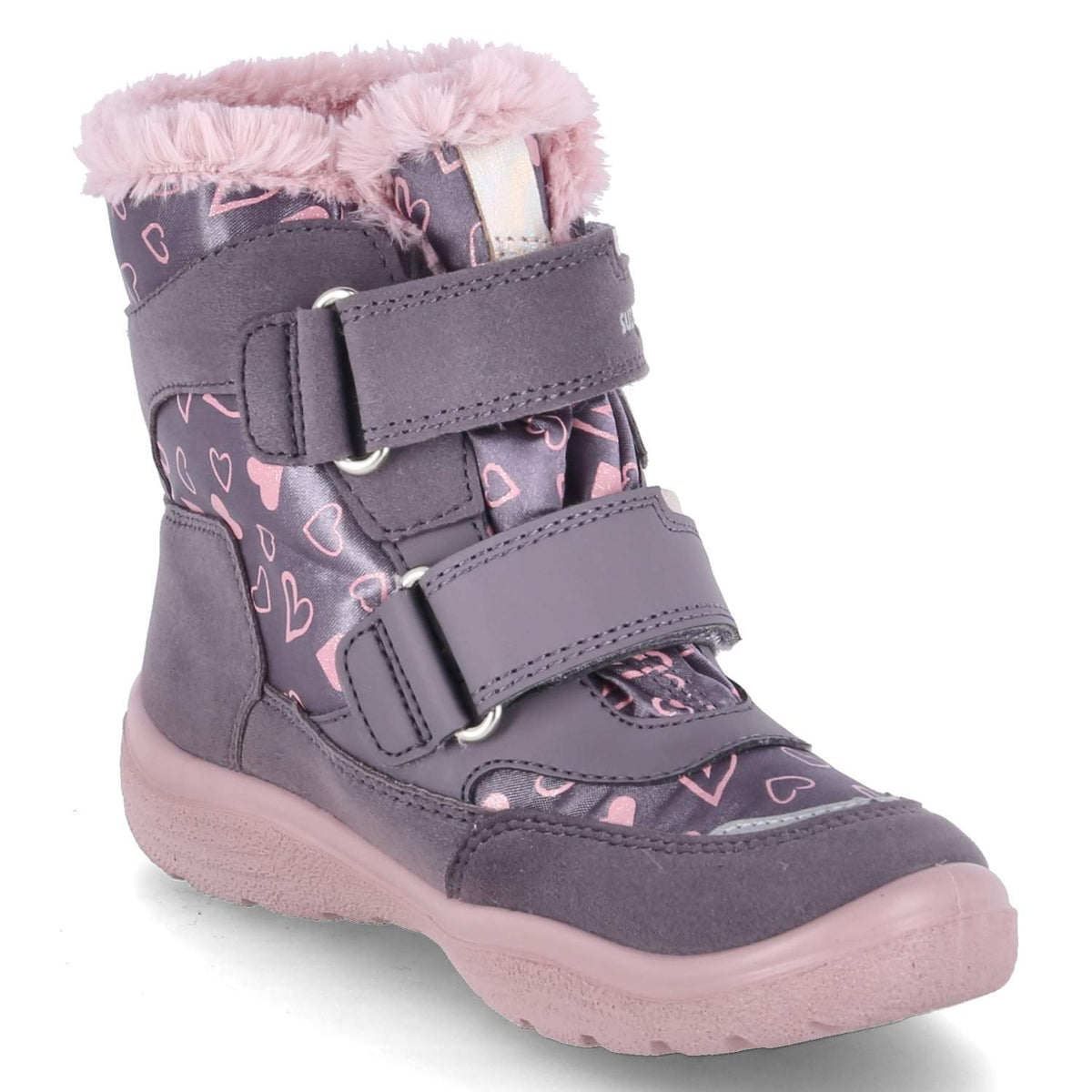 Winterstiefeletten CRYSTA Lila
