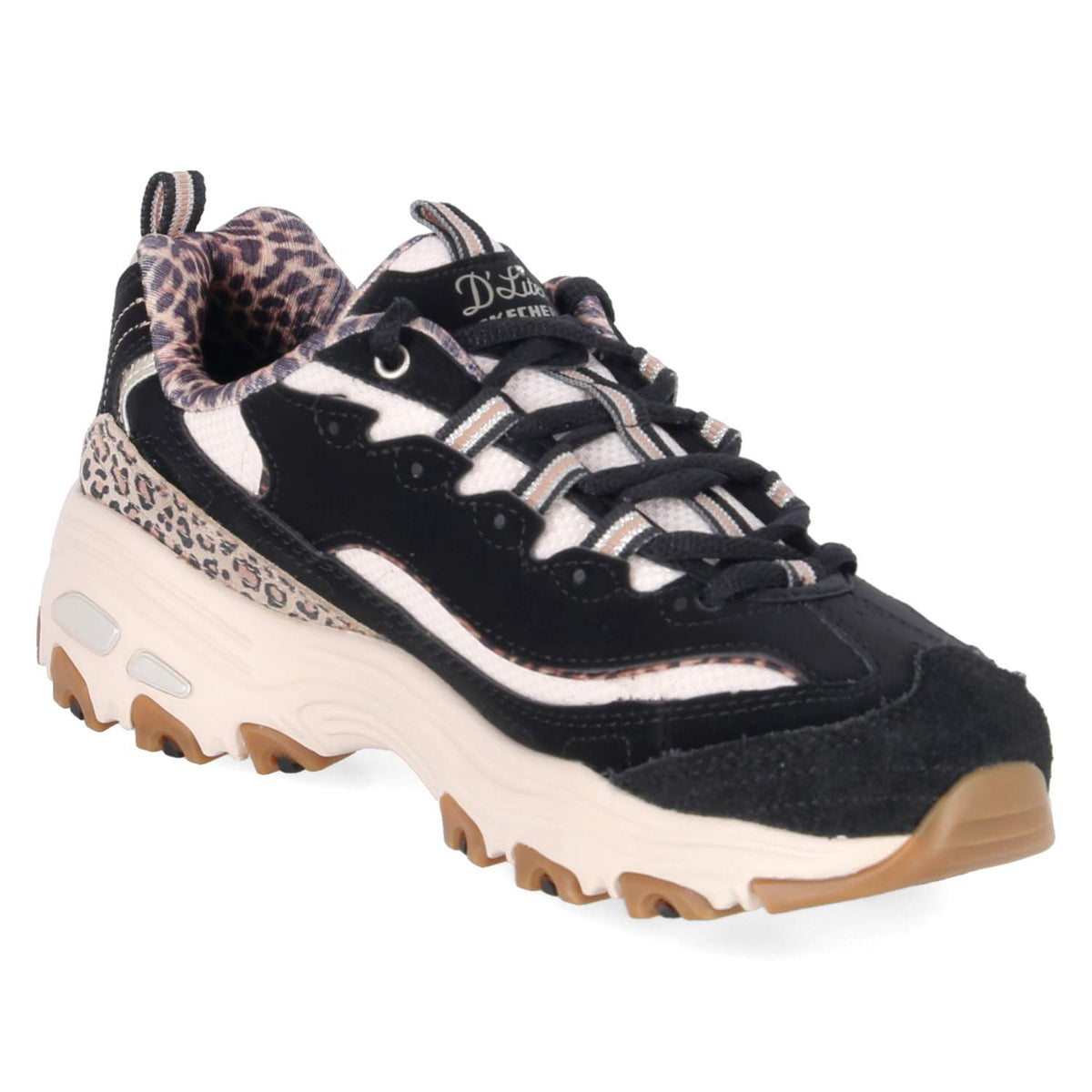 Low Sneaker D'LITES WILD CHARM Schwarz