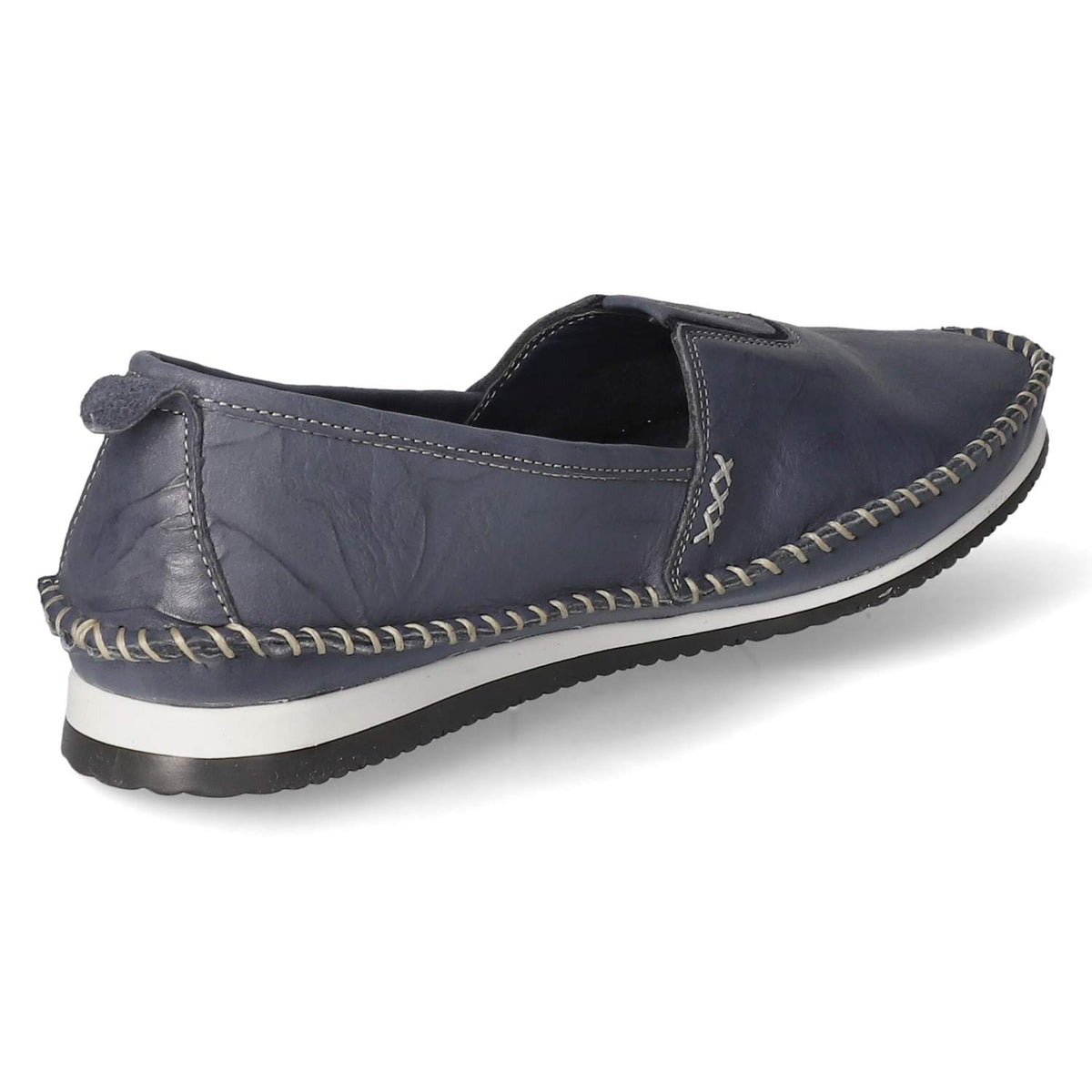 Mokassins Blau
