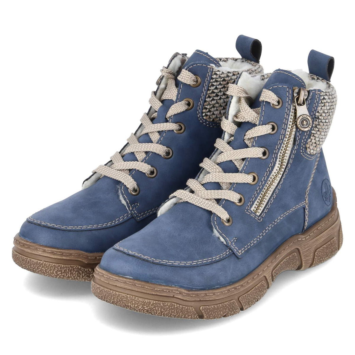 Schnürboots Blau