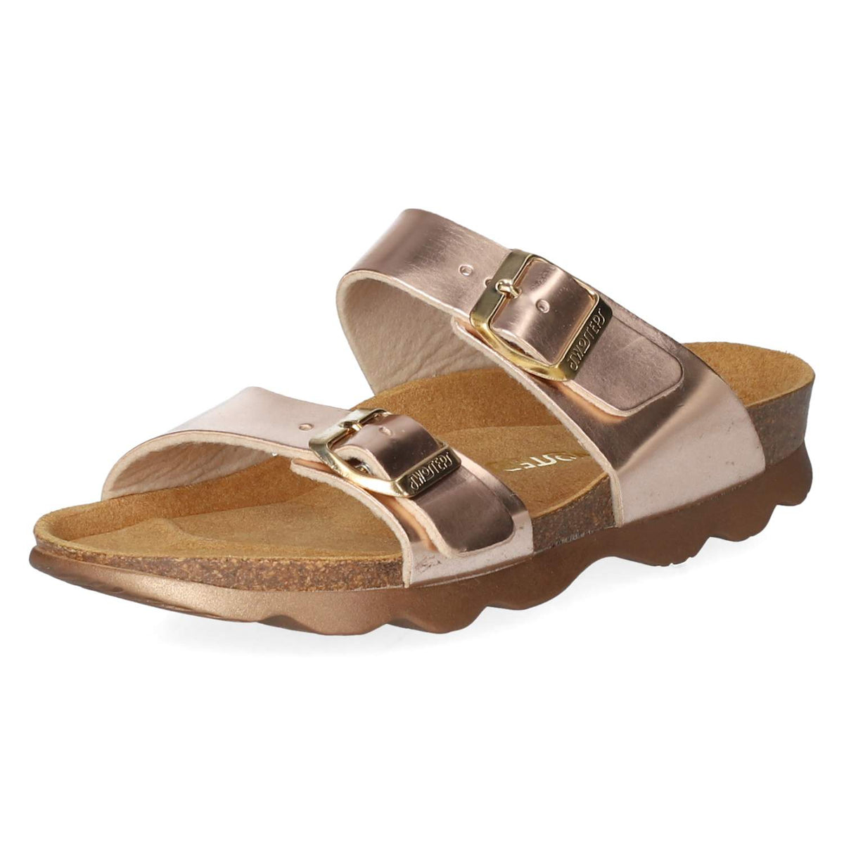Pantoletten Gold