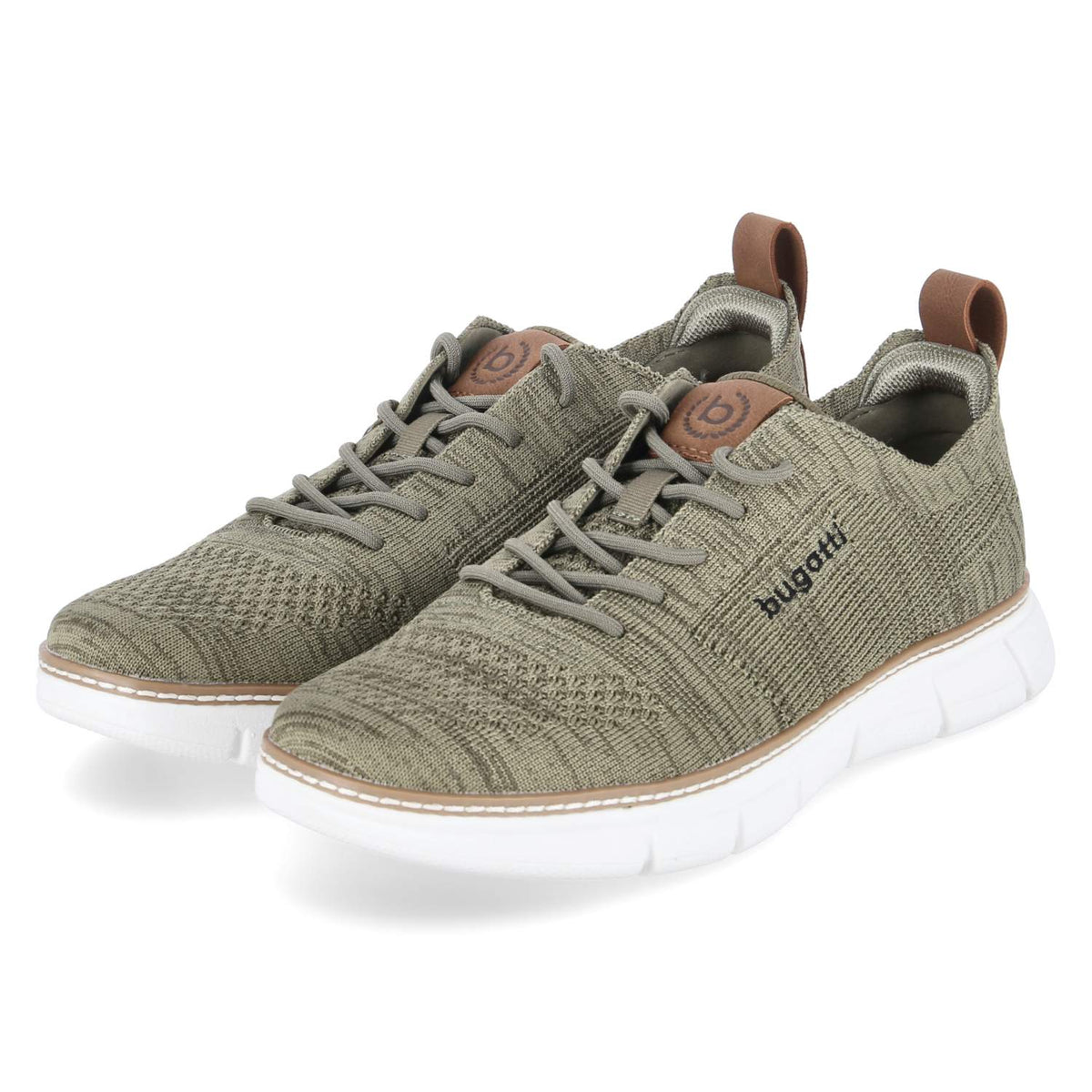 Halbschuhe Grün
