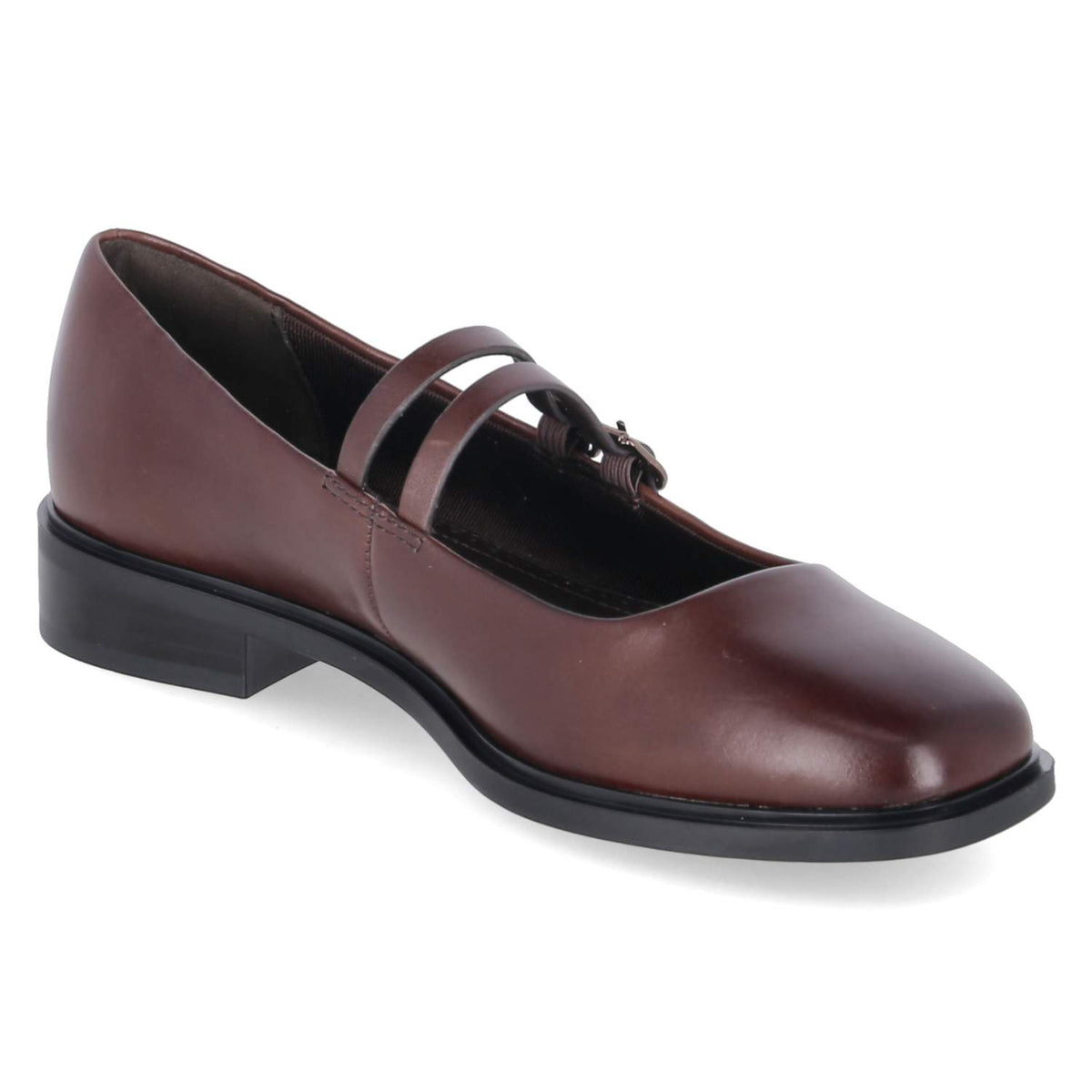 Spangenballerinas Braun