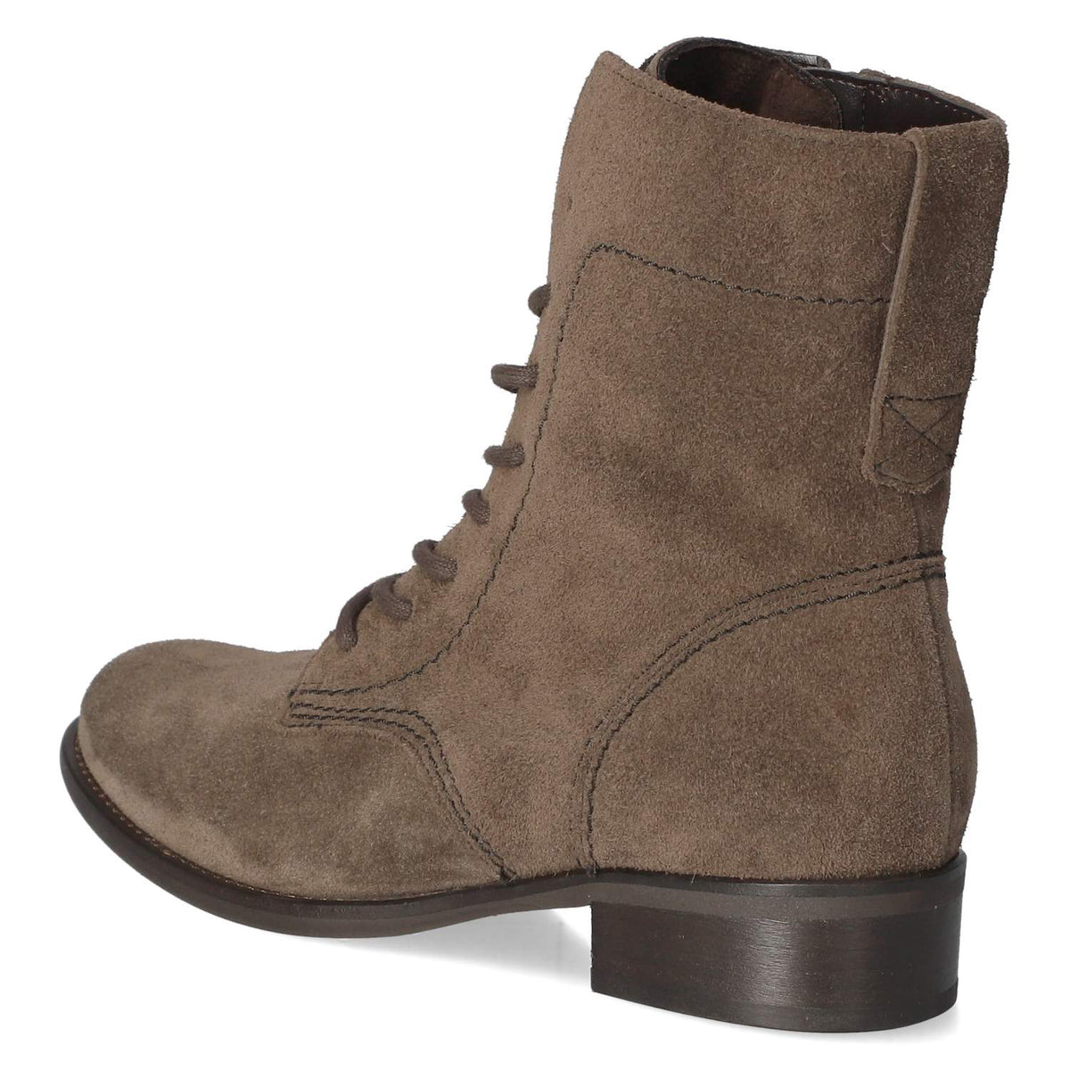 Schnürstiefeletten Braun