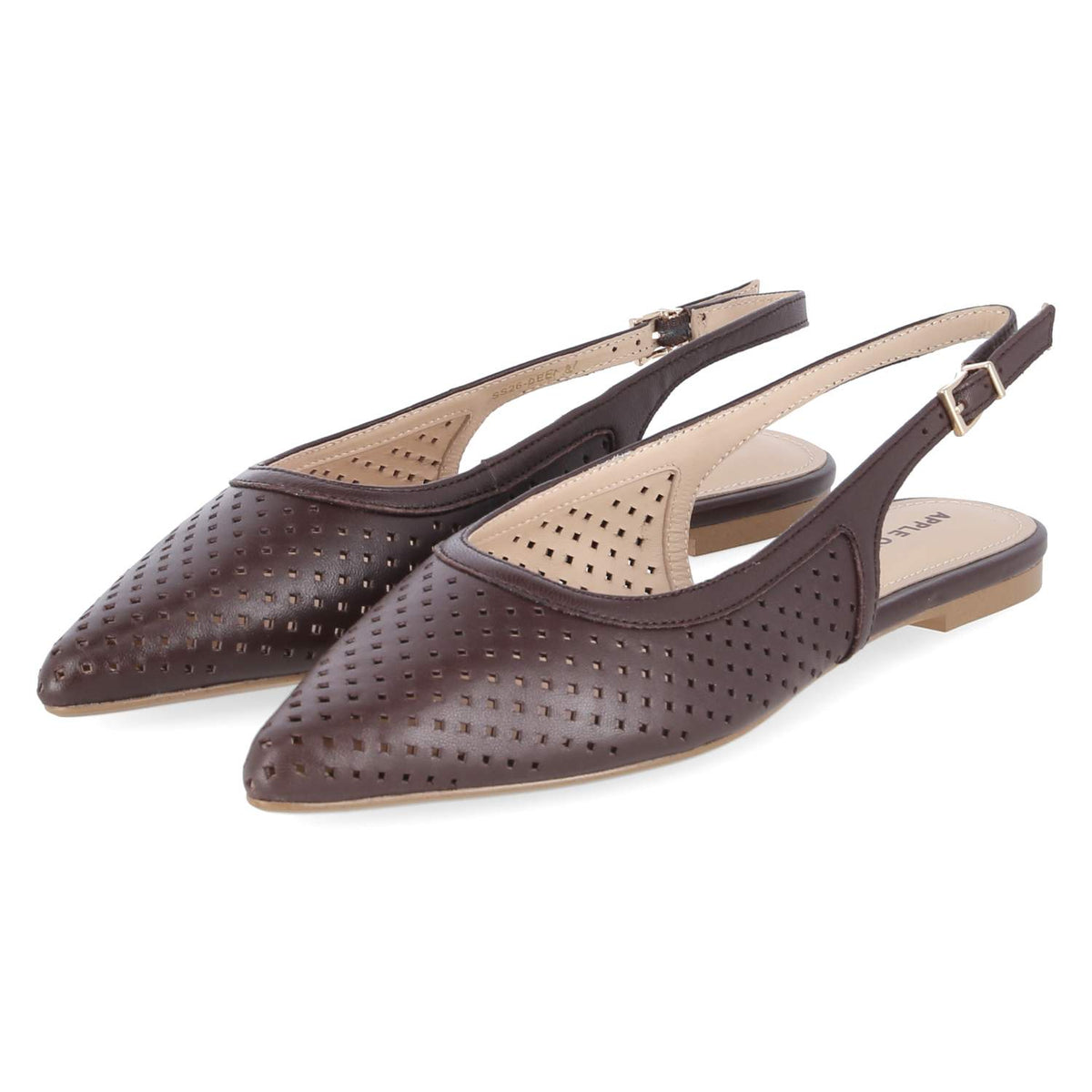 Slingballerinas DEEN Braun