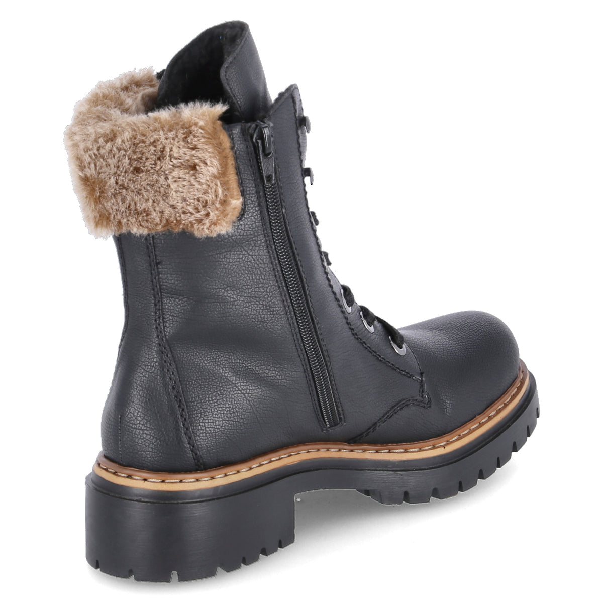 Winterstiefeletten Schwarz