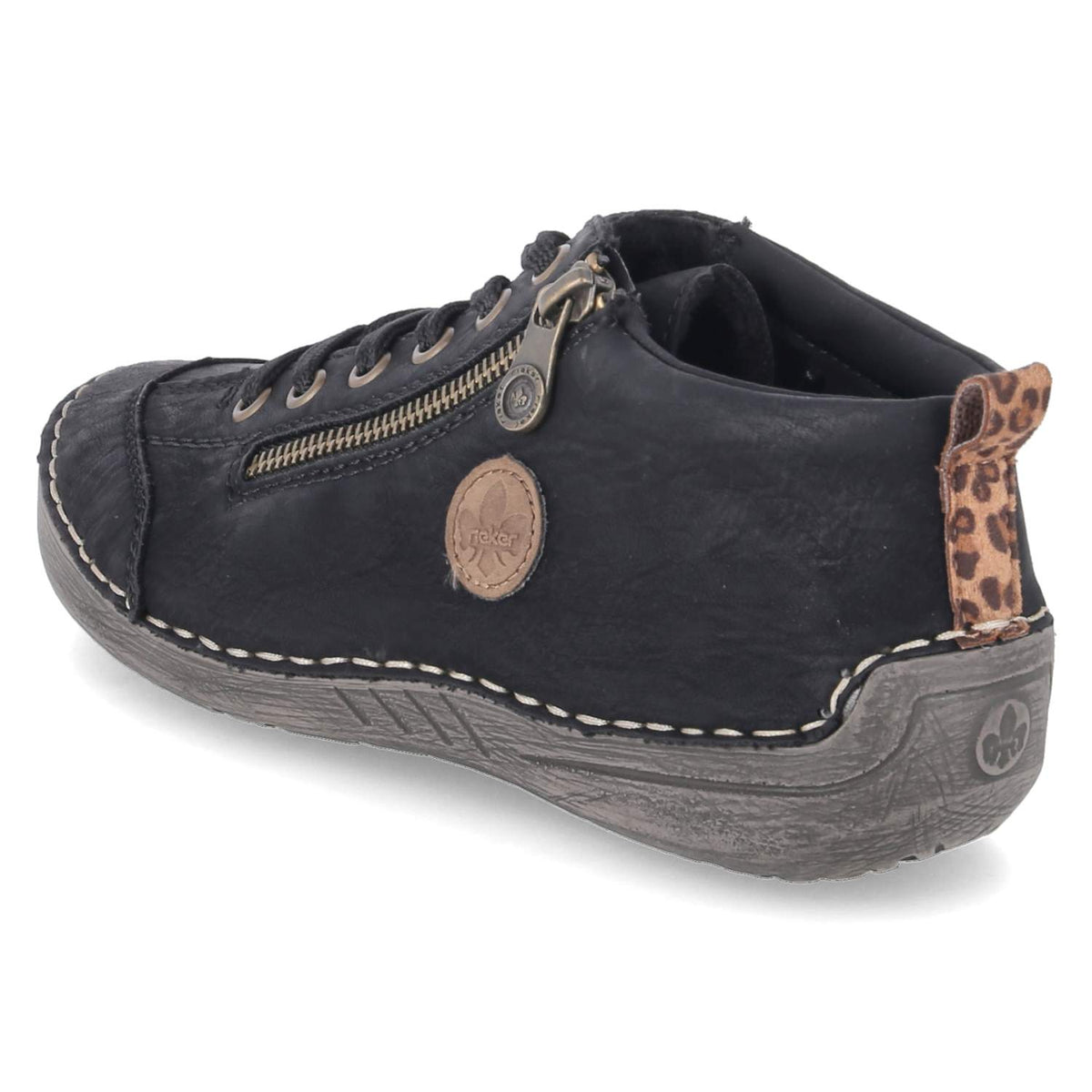 Halbschuhe Schwarz