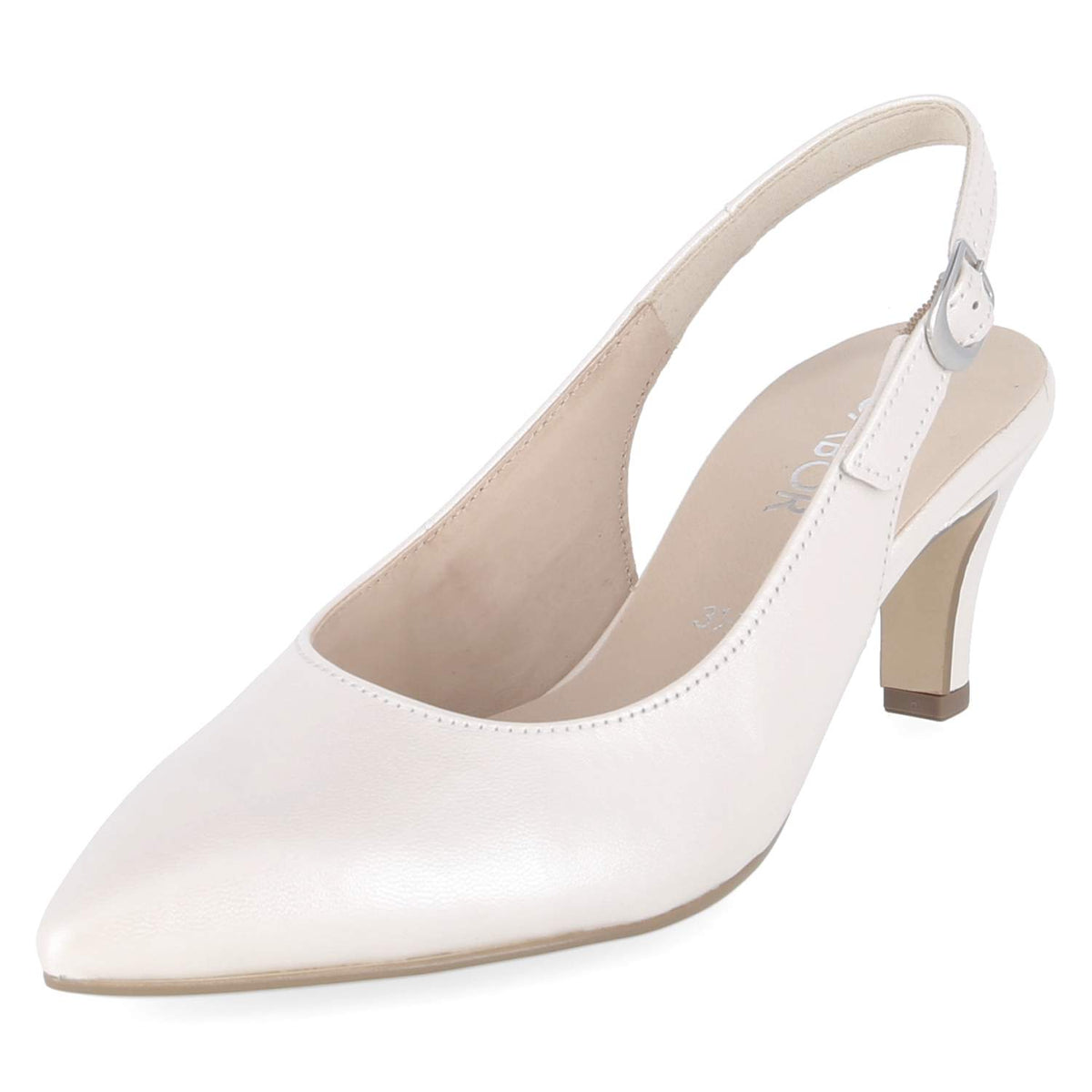 Slingpumps Weiß
