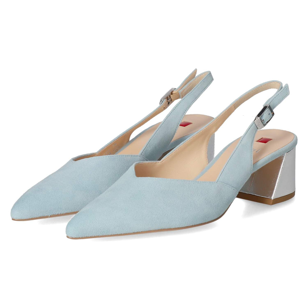 Slingpumps Blau