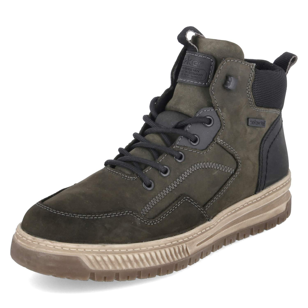 High Sneaker Grün