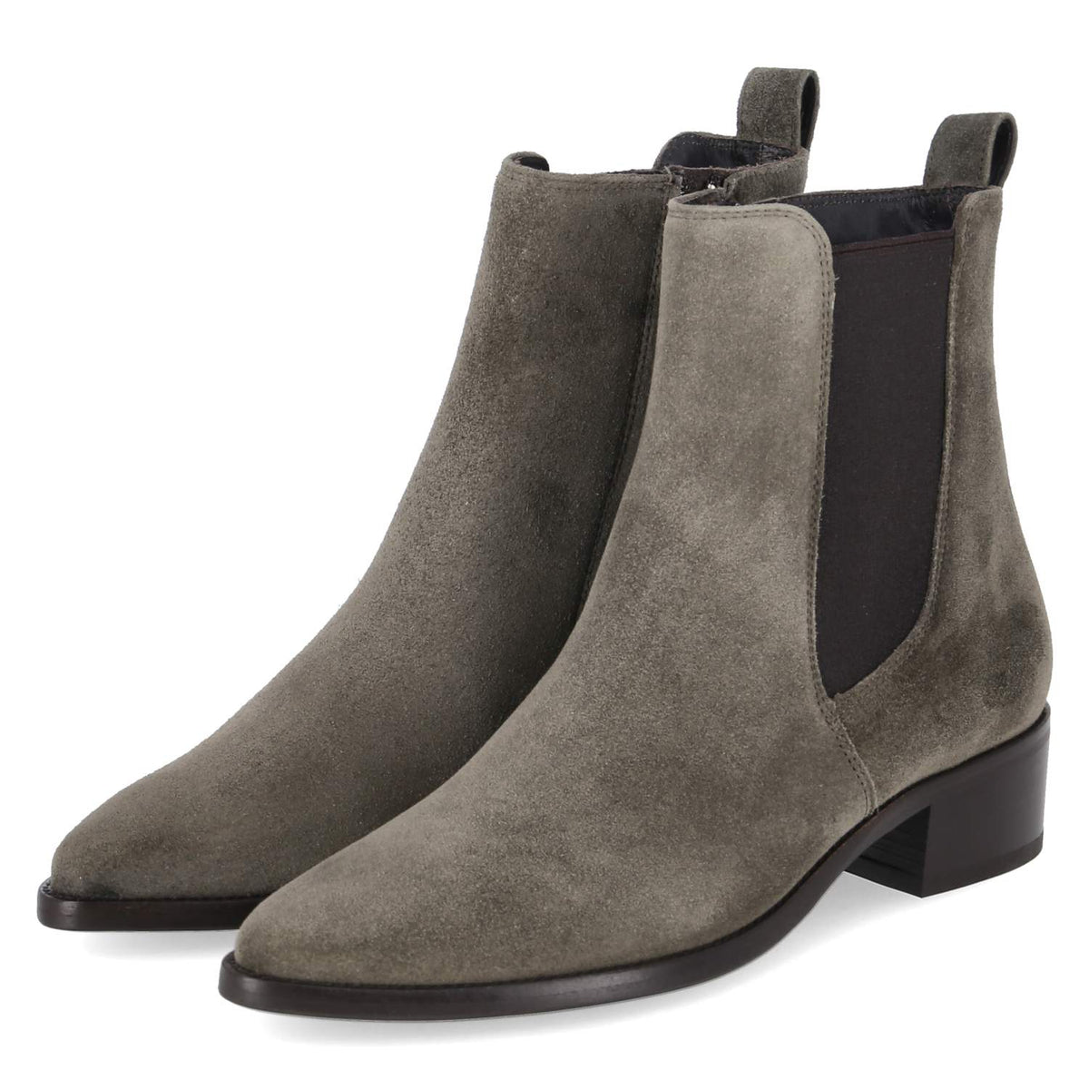Chelsea Boots Grün
