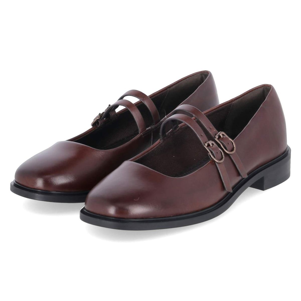 Spangenballerinas Braun
