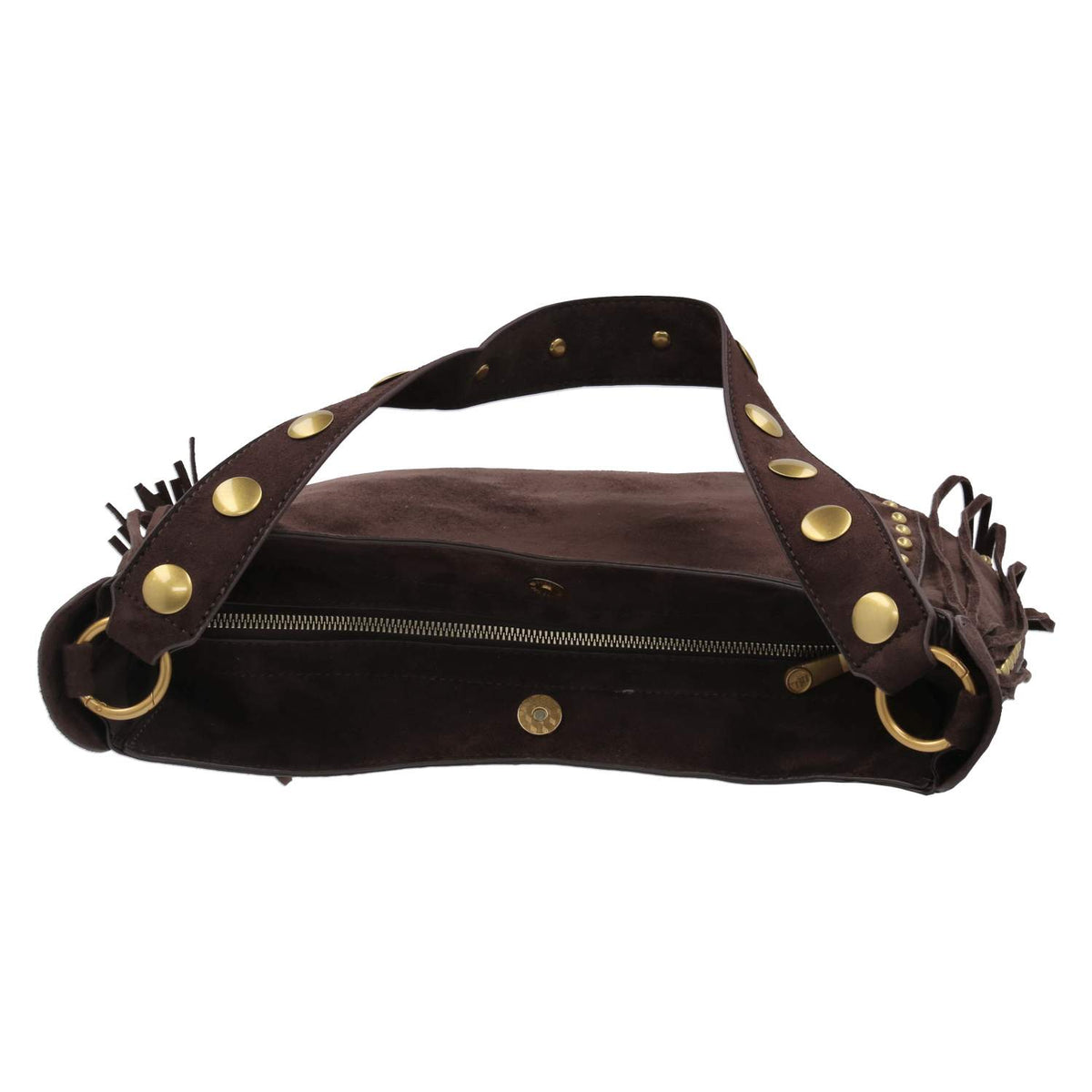 Schultertasche Braun