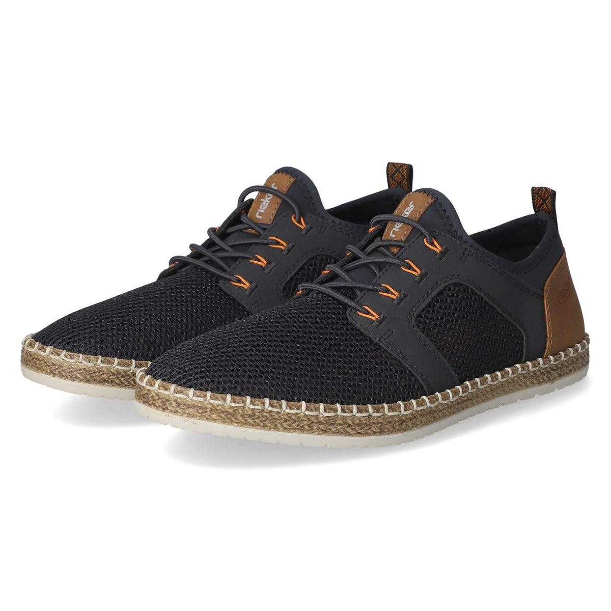 Halbschuhe Blau