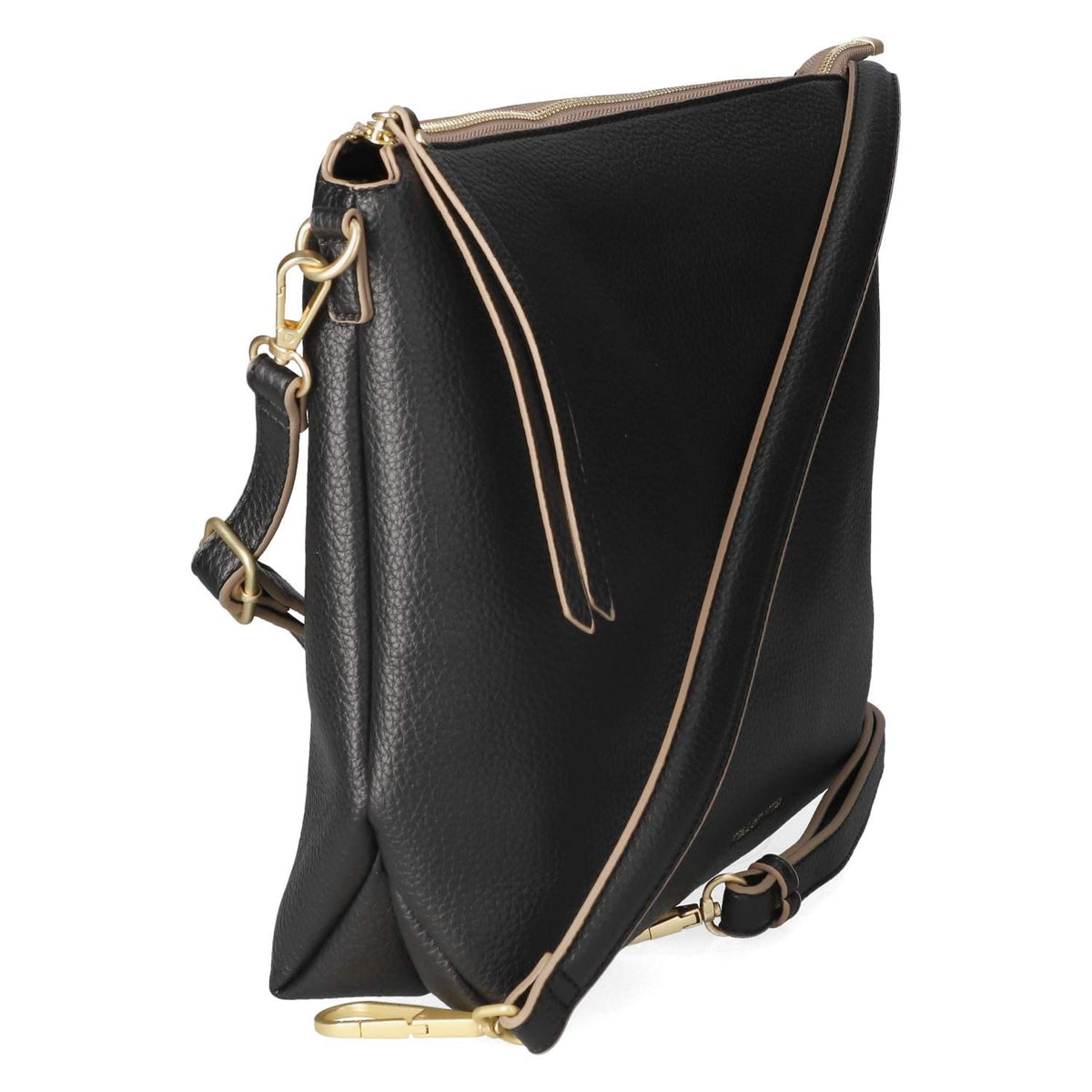 Schultertasche Schwarz