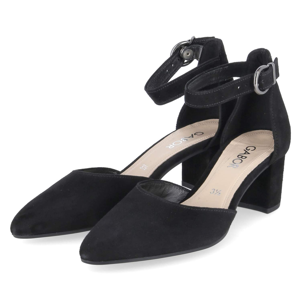 Riemchenpumps Schwarz