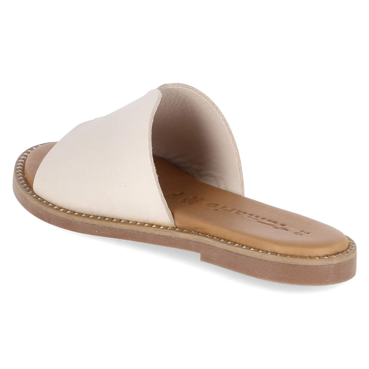 Pantoletten Beige