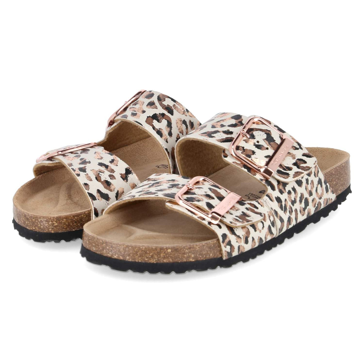 Pantoletten Beige