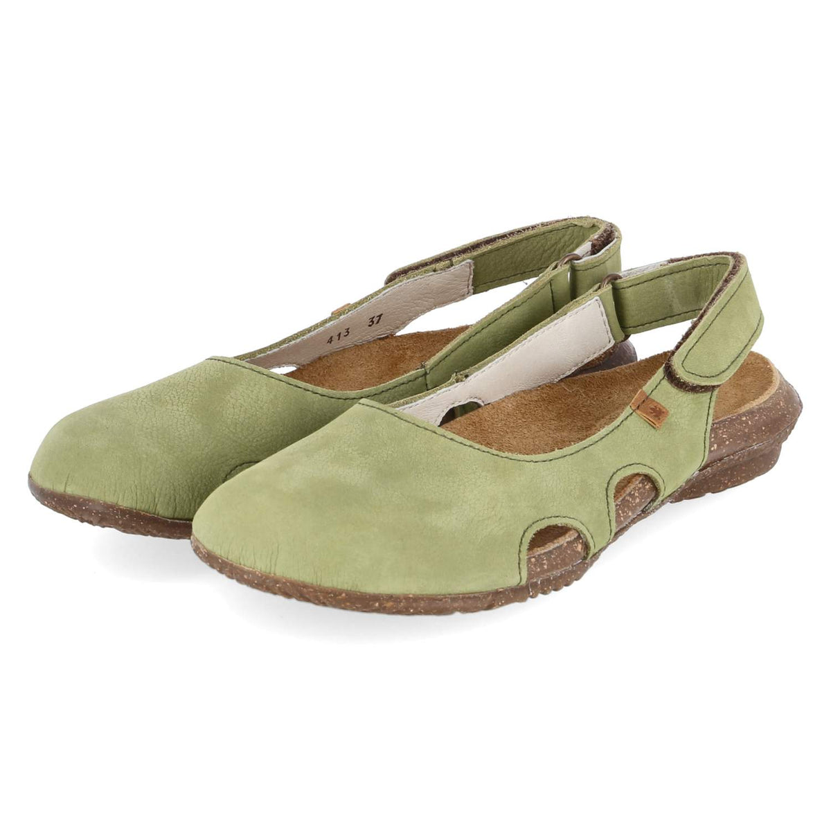 Ballerinas WAKATAUA Grün