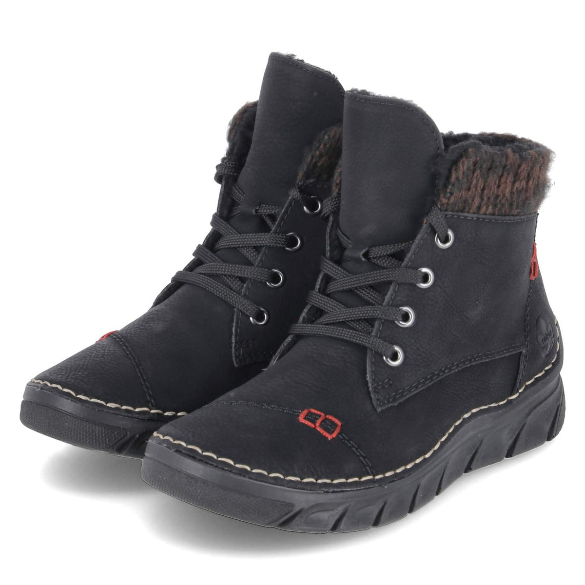 Winterstiefeletten Schwarz