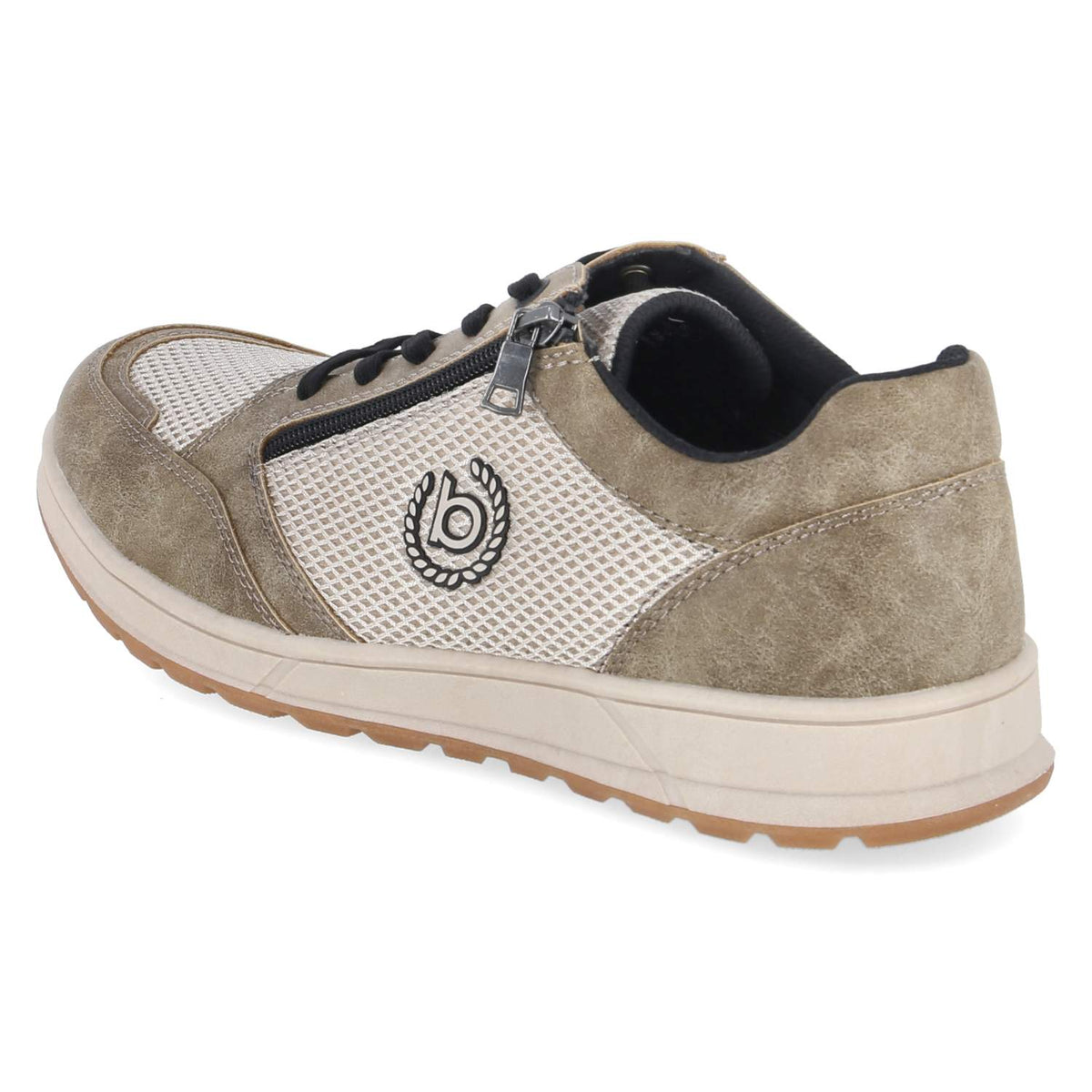 Halbschuhe Grau