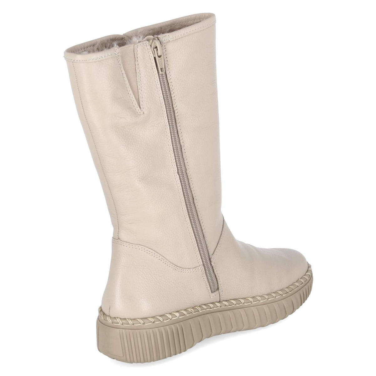 Winterstiefel Beige