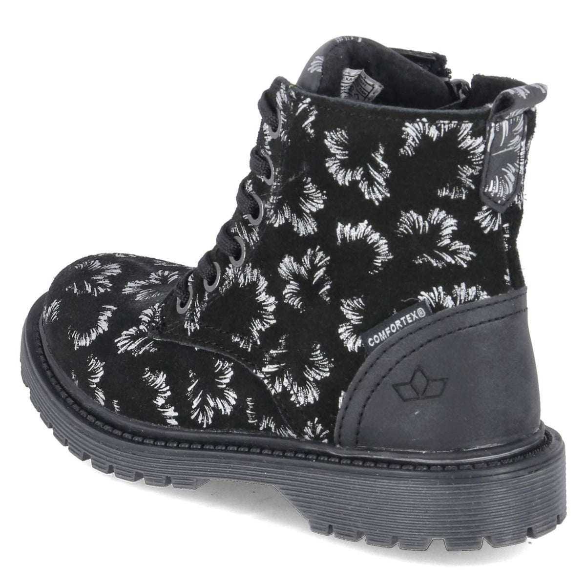 Schnürboots MALATI Schwarz