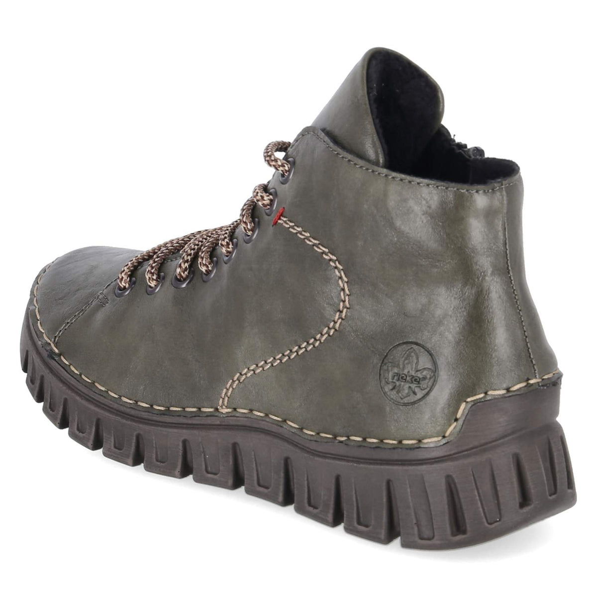 Schnürstiefel Grün