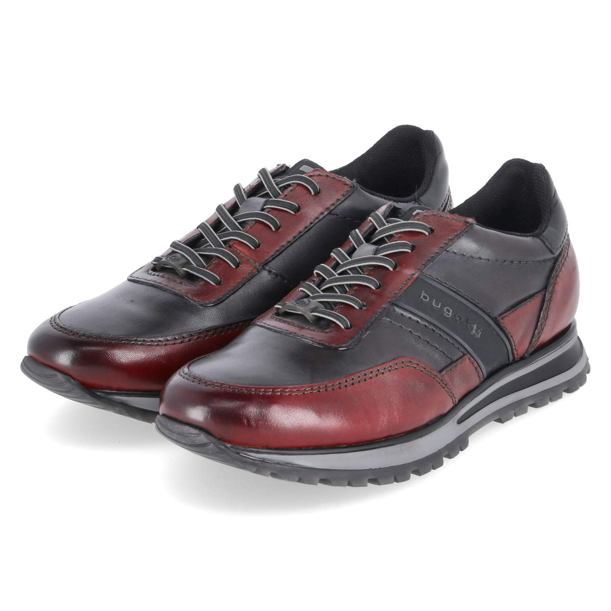 Halbschuhe Rot