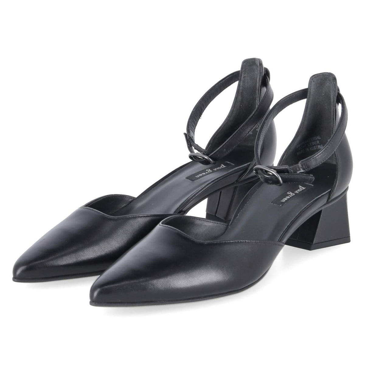 Riemchenpumps Schwarz