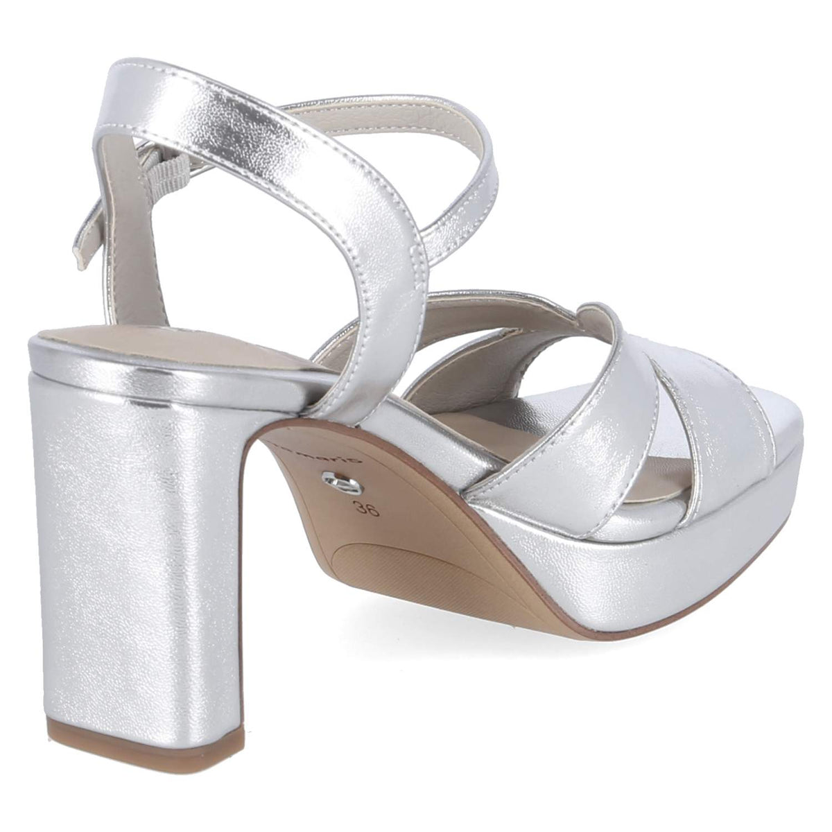 Sandaletten Silber
