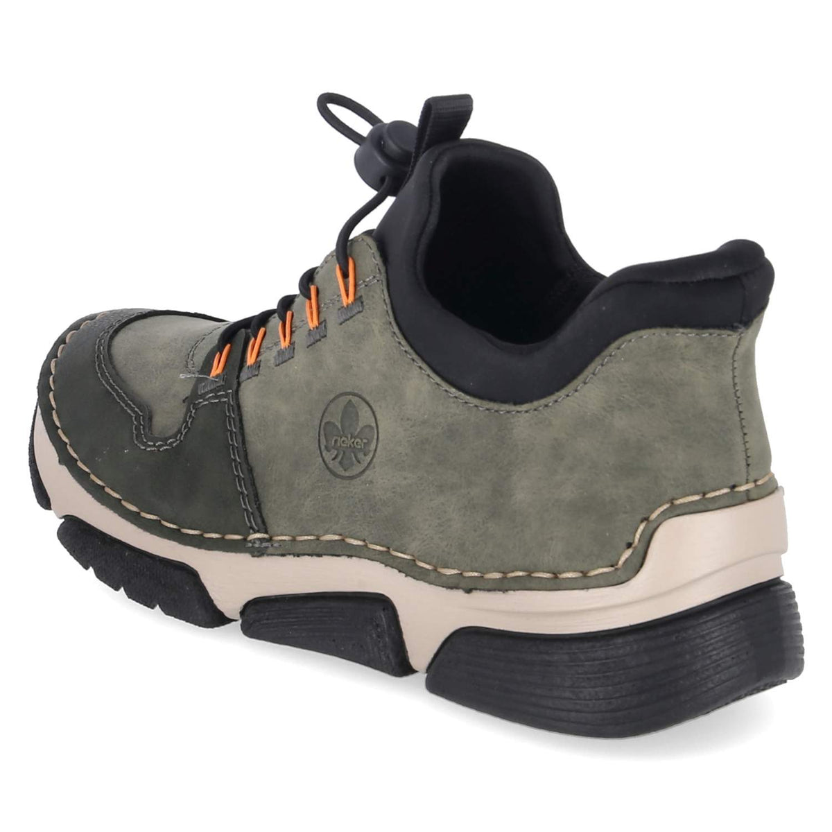 Halbschuhe Grün