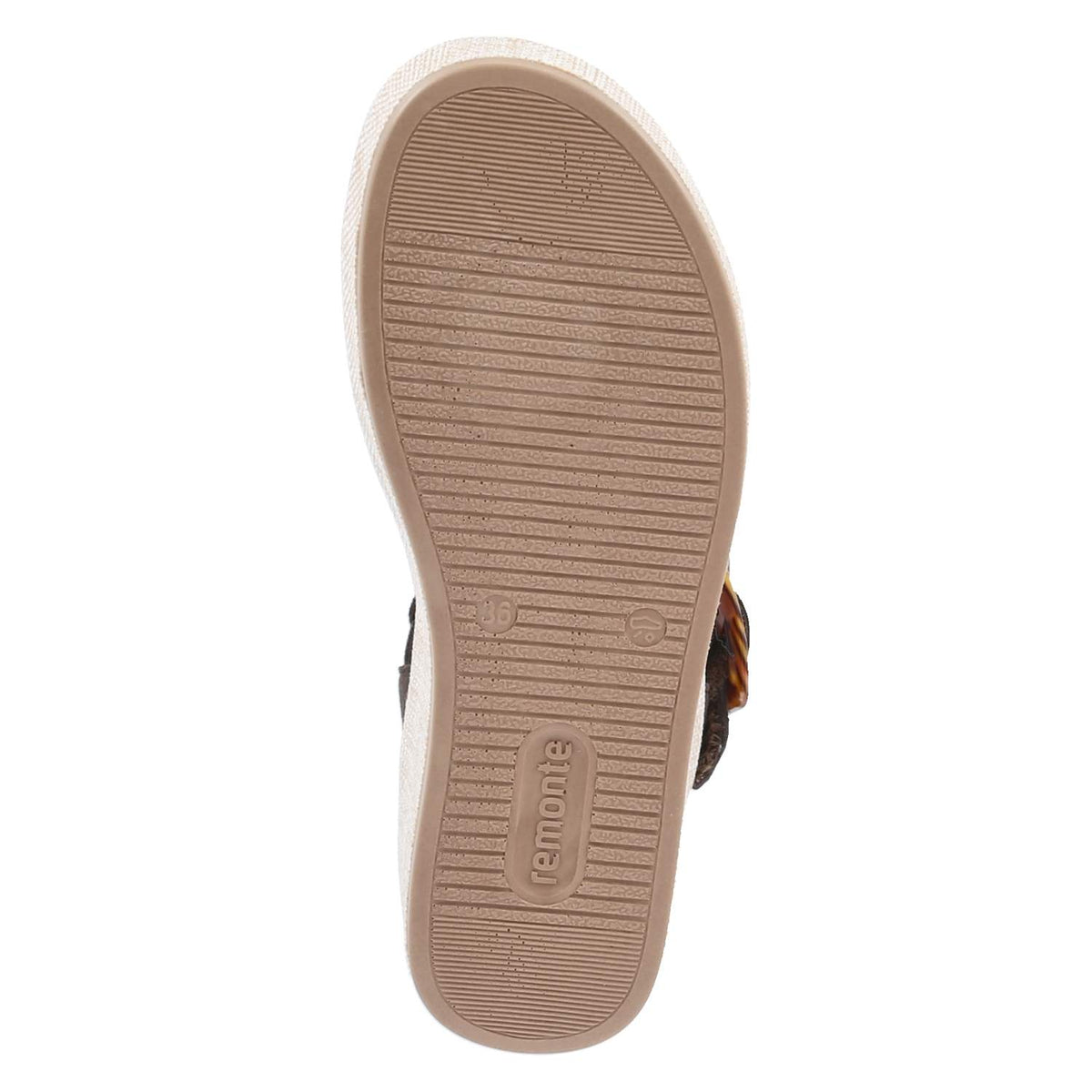 Plateau-Sandalen Braun