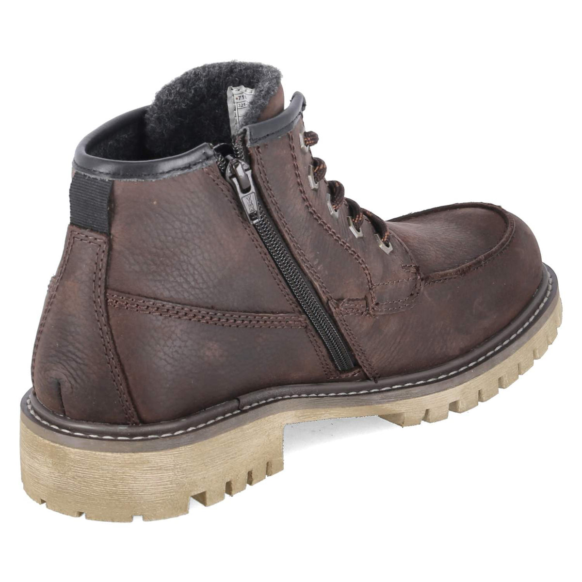 Schnürboots Braun