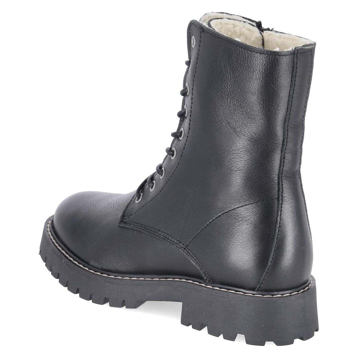 Schnürboots Schwarz