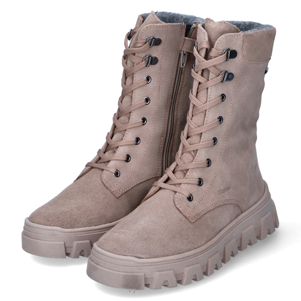 Winterstiefeletten Beige