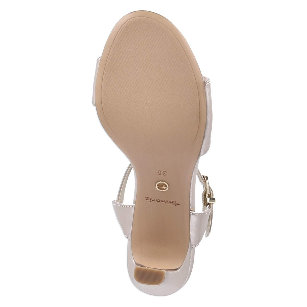 Sandaletten Gold