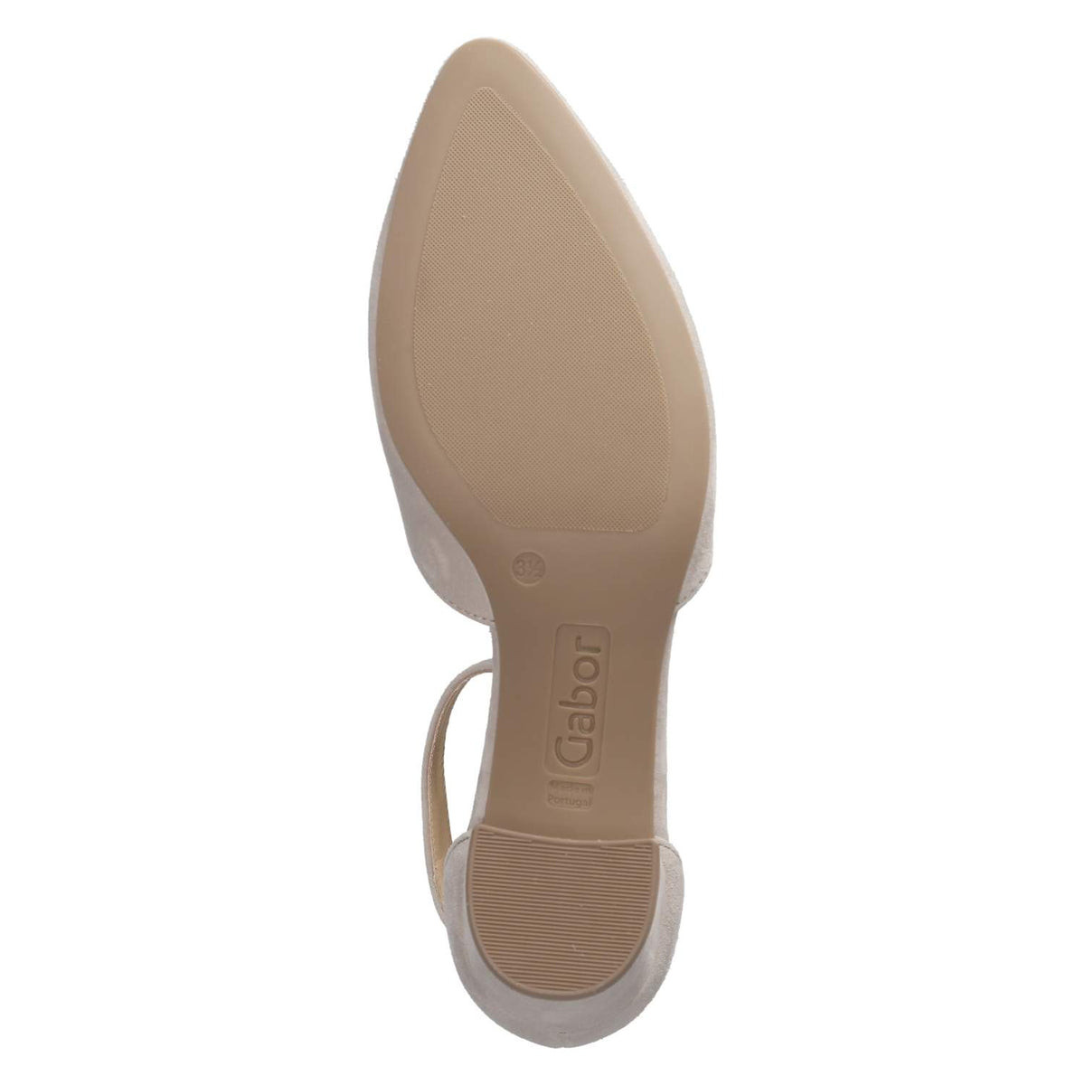 Riemchenpumps Beige