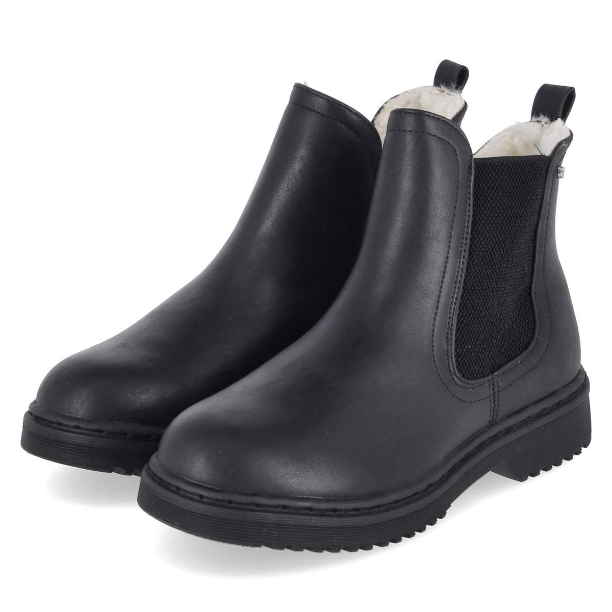 Winter Chelsea Boots Schwarz