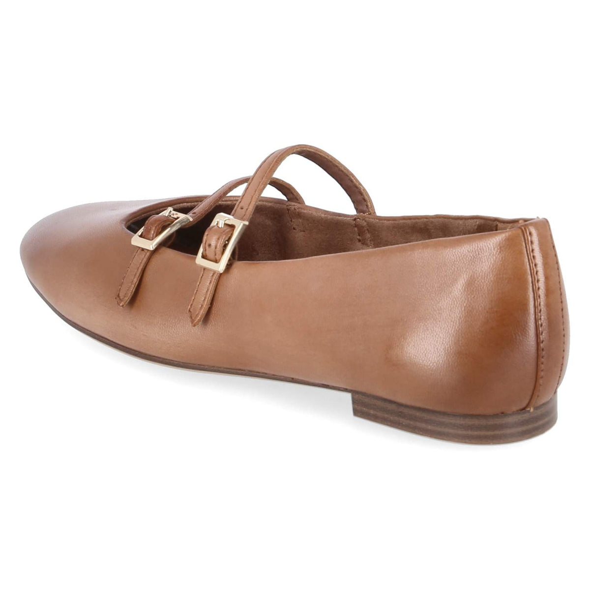 Spangenballerinas Braun