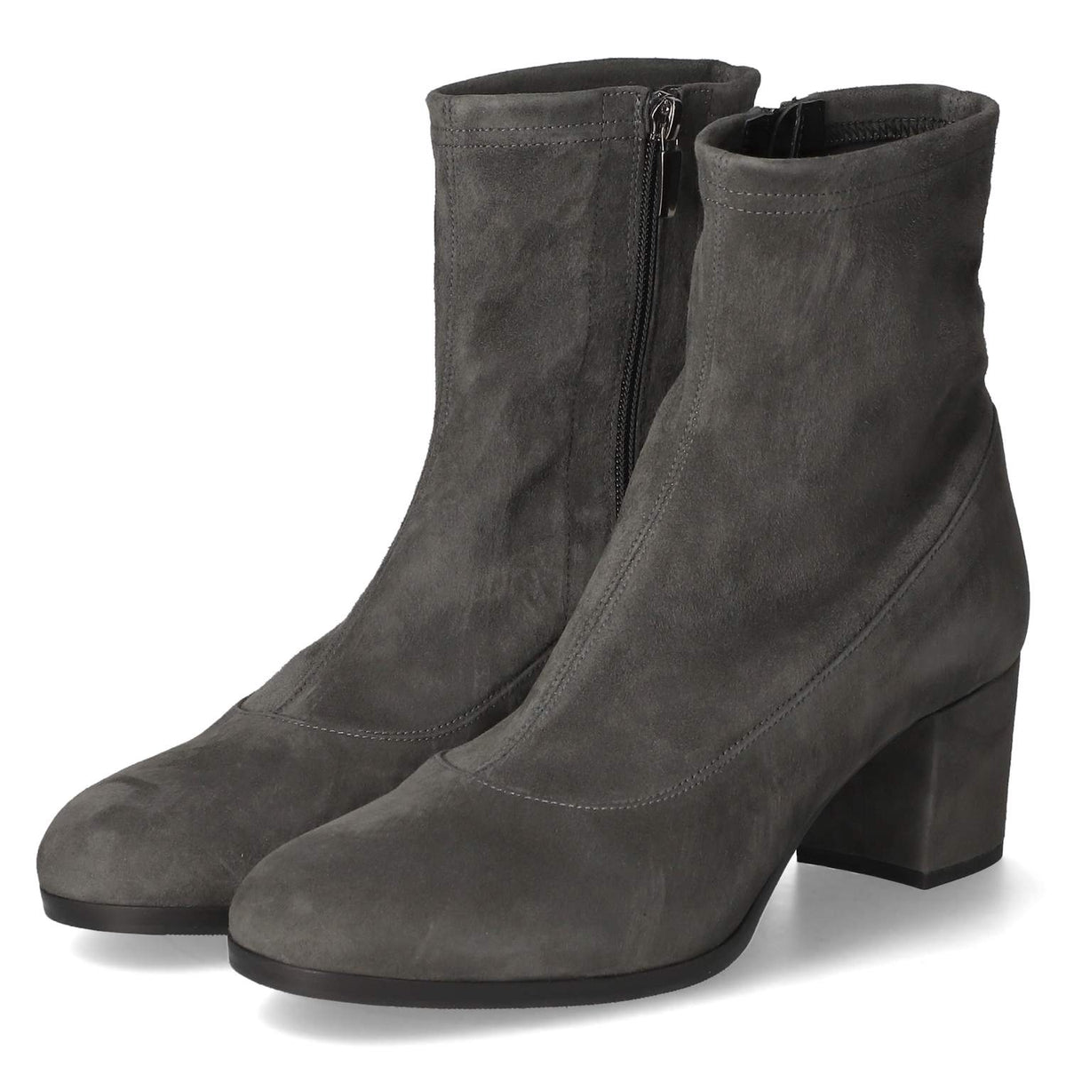 Stiefeletten Grau