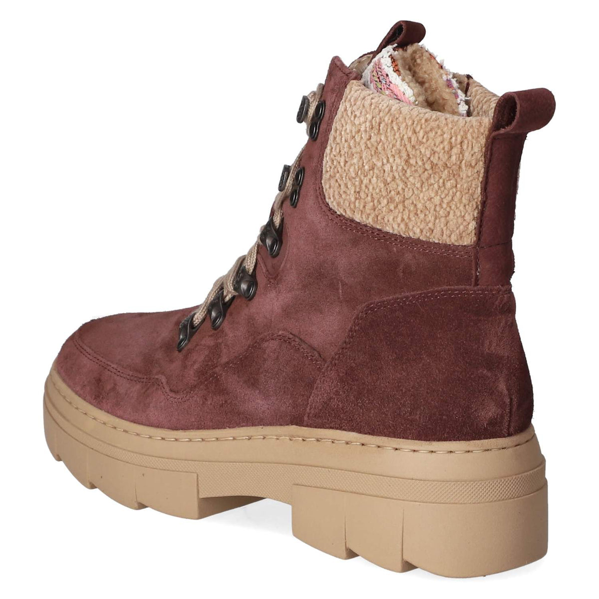 Schnürstiefeletten SAIGA Saiga Rot