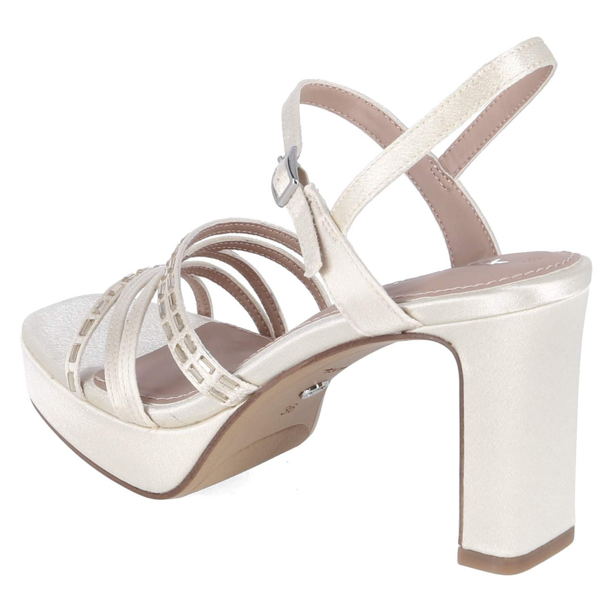 Sandaletten Beige