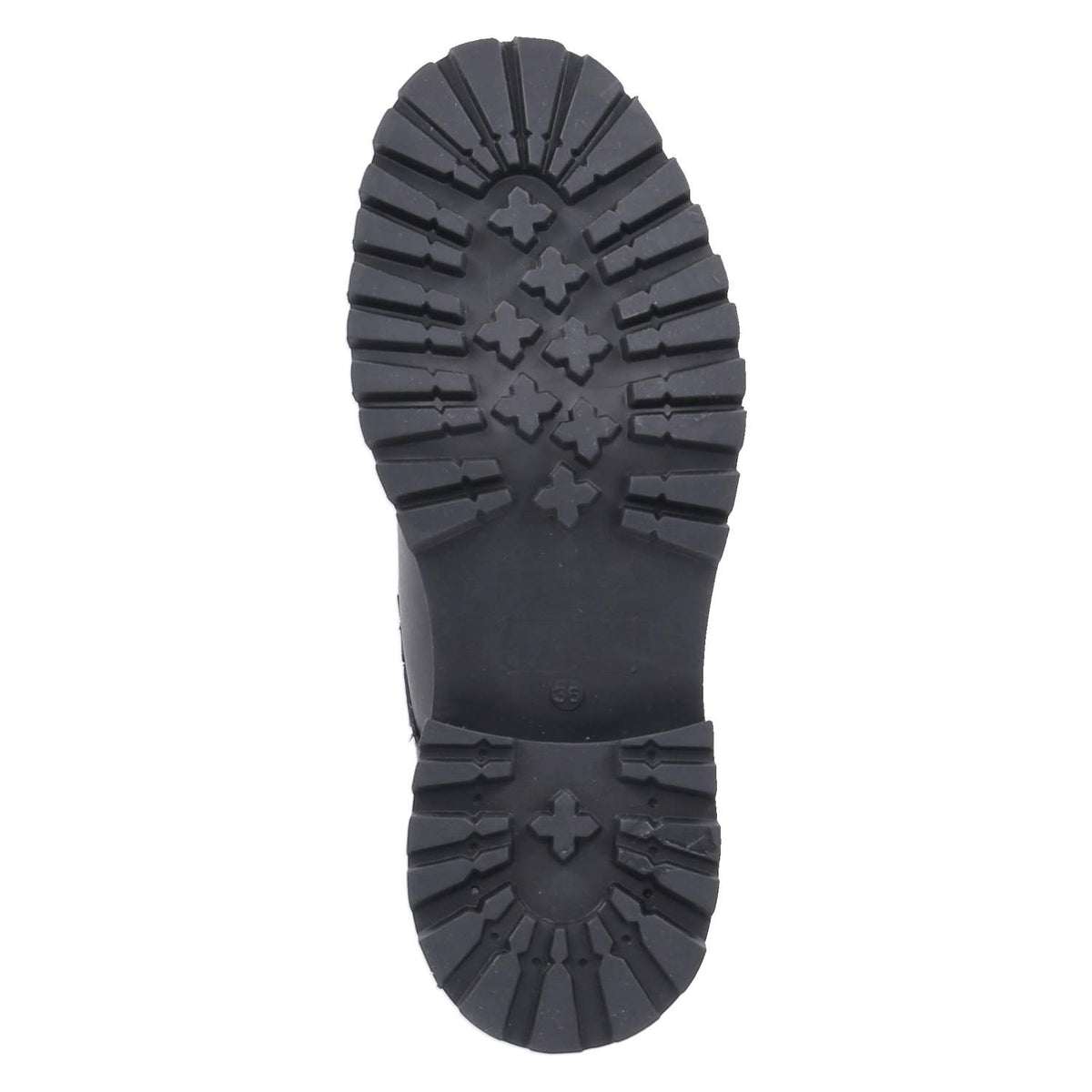 Schnürboots Schwarz