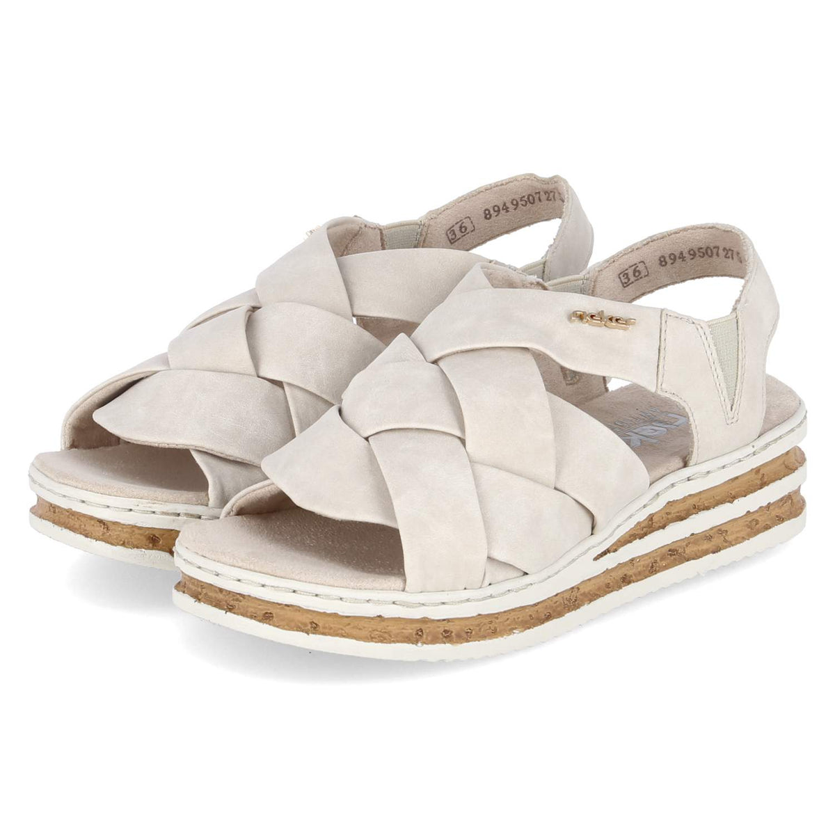 Sandalen Beige
