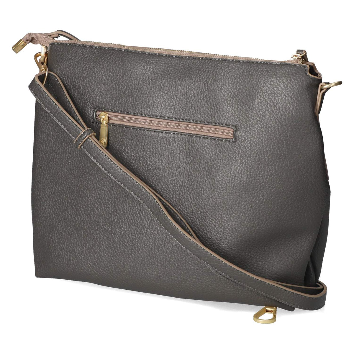 Schultertasche Grau