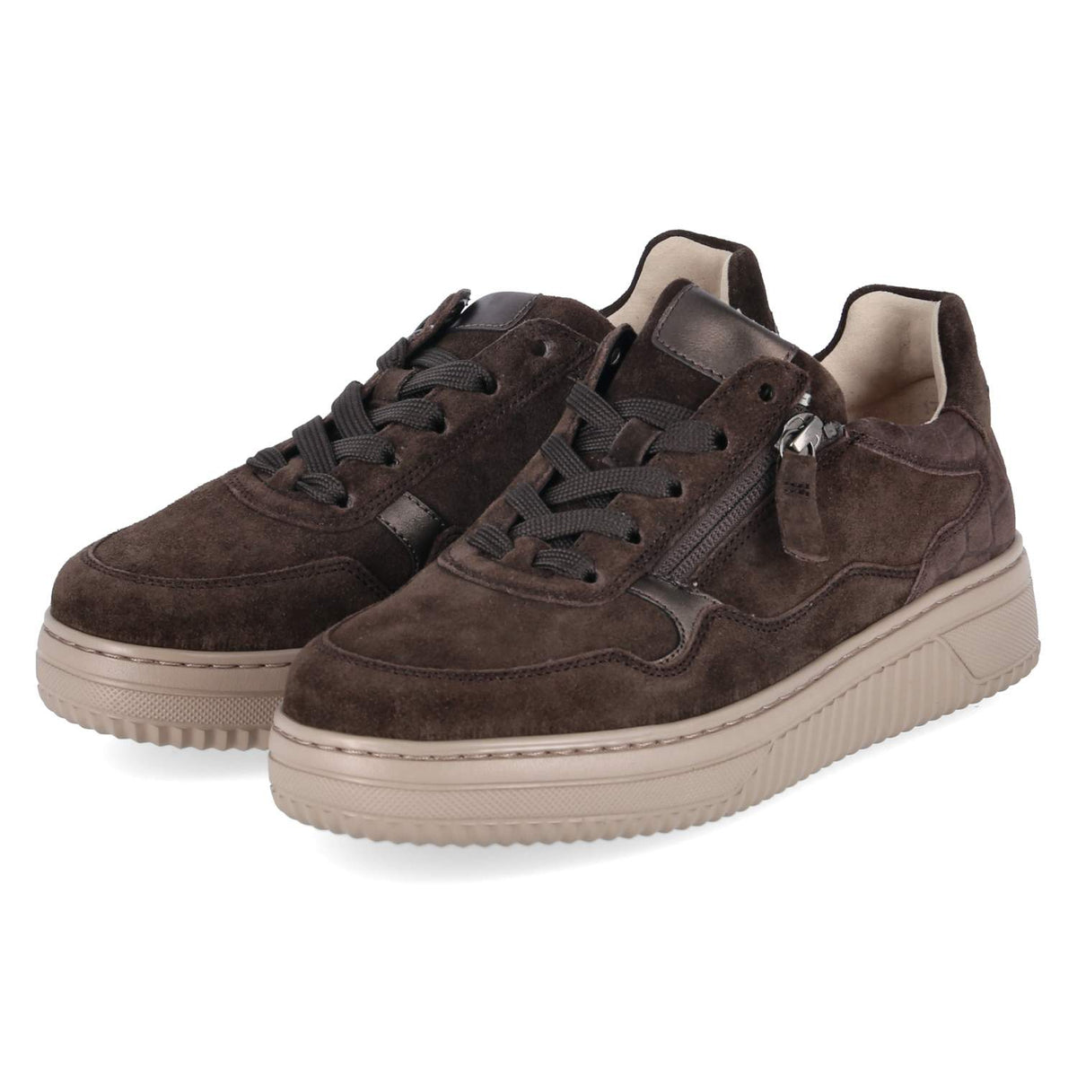 Low Sneaker Braun