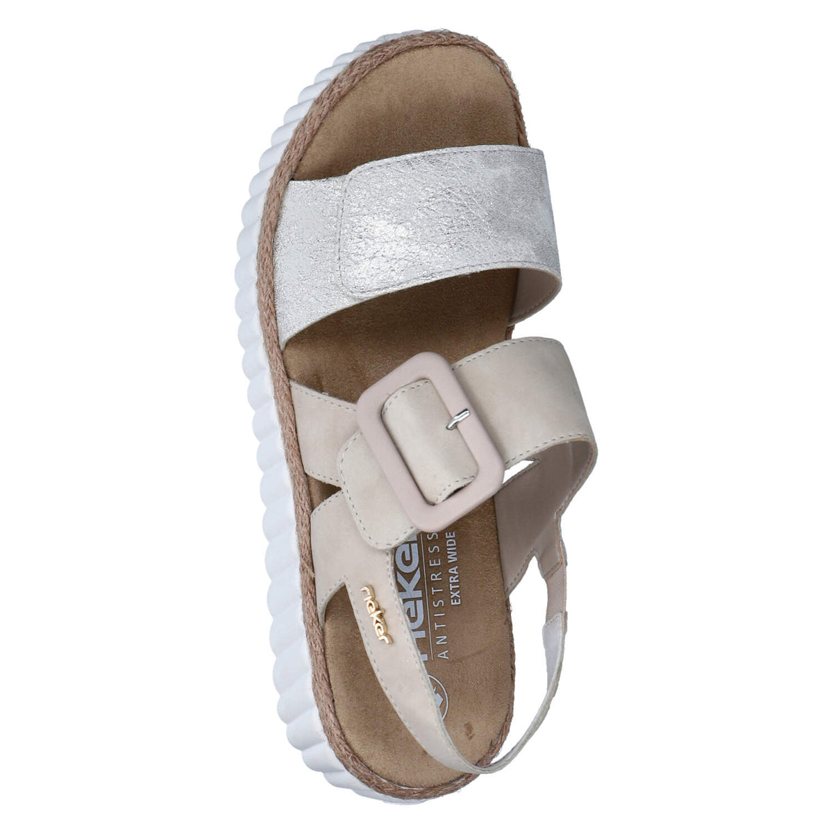 Sandalen Beige