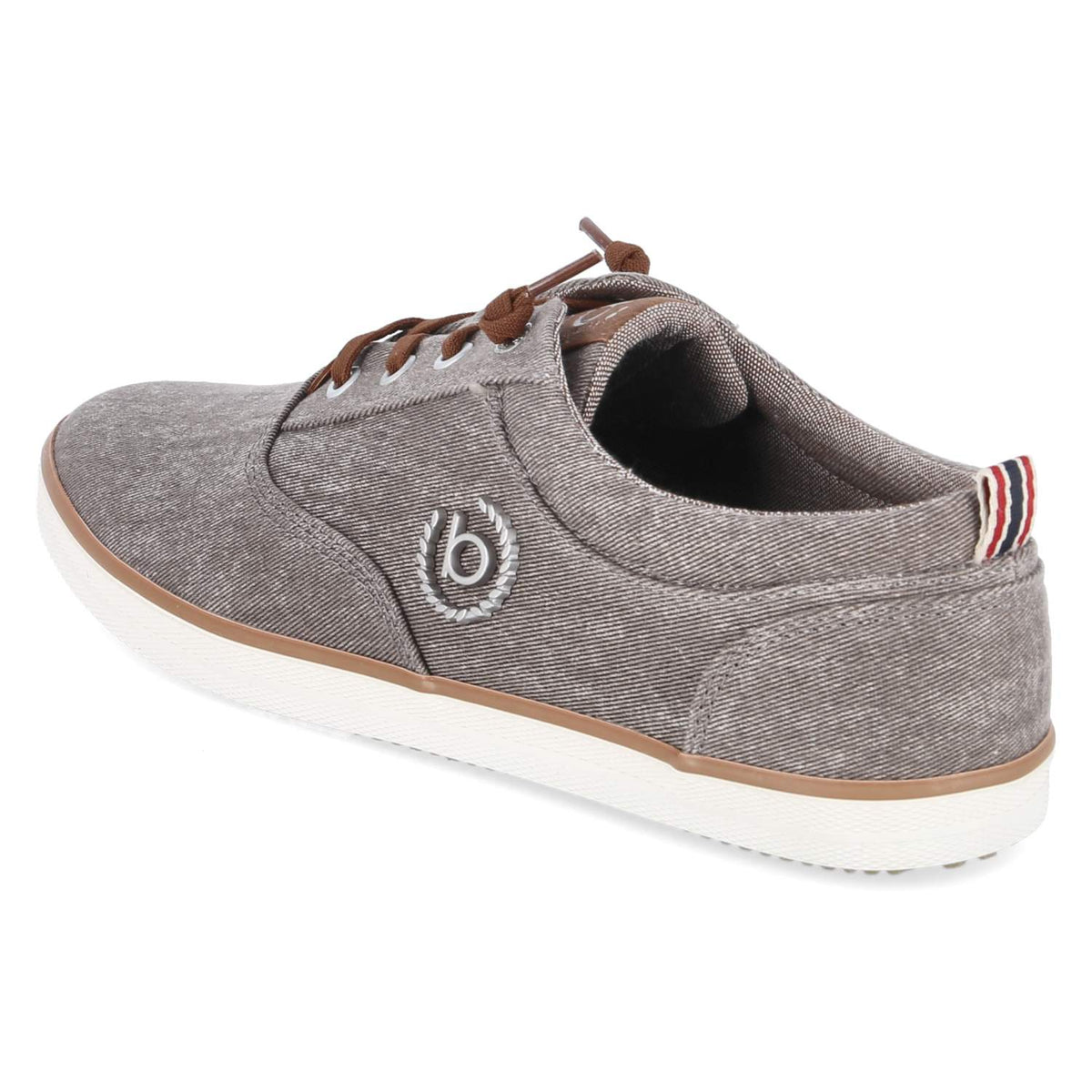 Halbschuhe Taupe