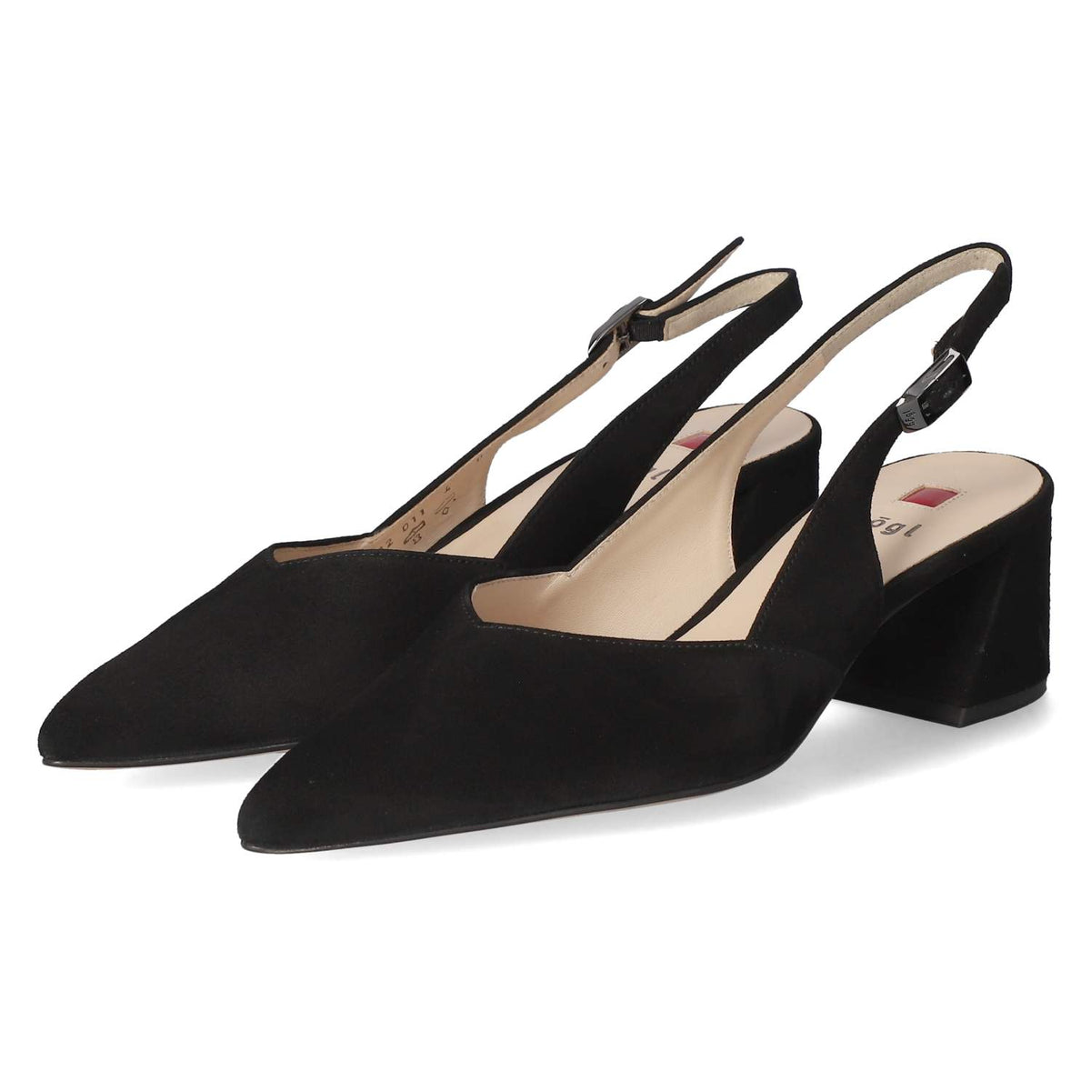 Slingpumps Schwarz